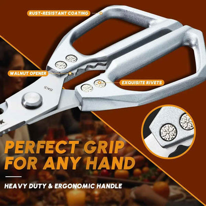 [BUY 2 GET 1 FREE] All-Purpose Stainless Steel Kitchen Shears