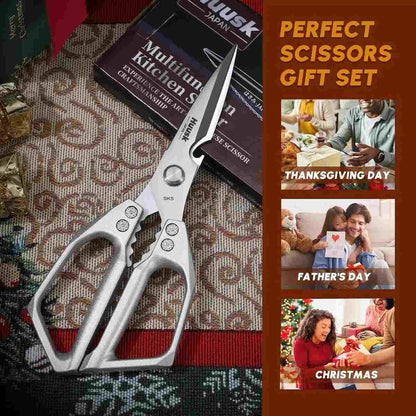 [BUY 2 GET 1 FREE] All-Purpose Stainless Steel Kitchen Shears