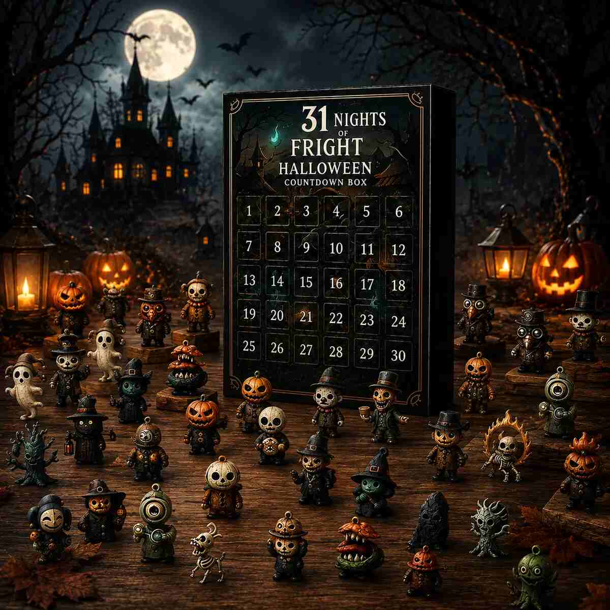 31-Night Halloween Surprise Advent Calendar