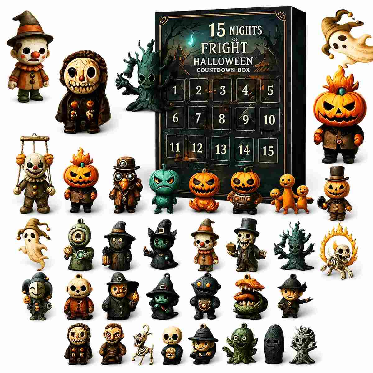 31-Night Halloween Surprise Advent Calendar