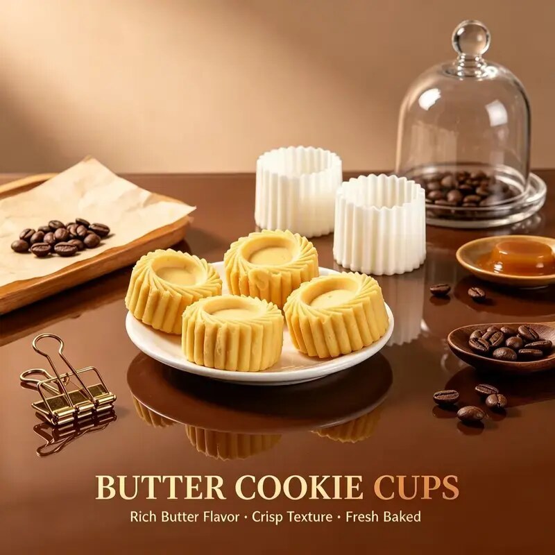 [BUY 1 GET 1 FREE] Sunflower Hand-Press Mooncake Mold Set