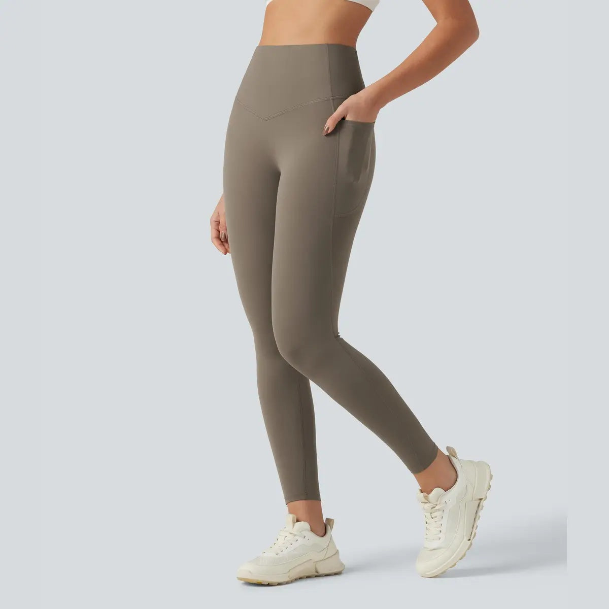 High-Waist Tummy Control Pocket Leggings