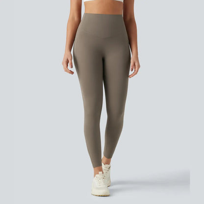 High-Waist Tummy Control Pocket Leggings