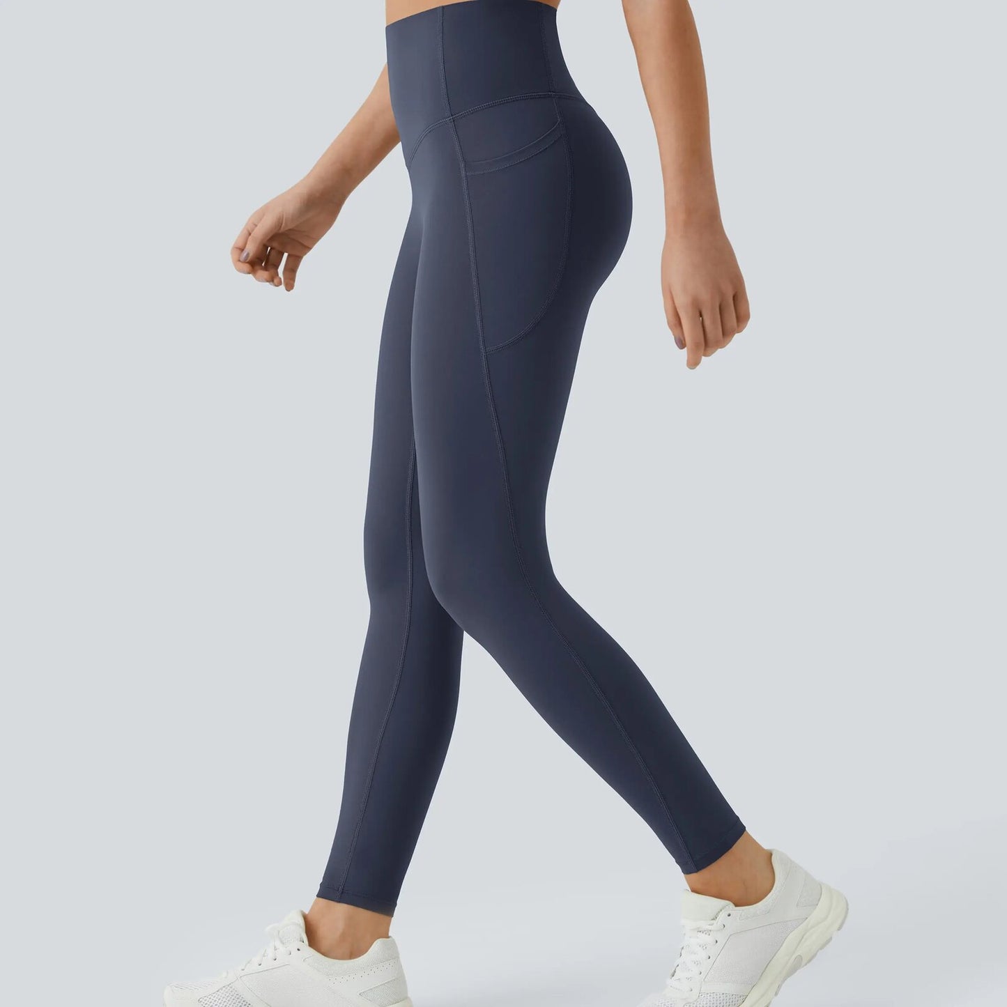 High-Waist Tummy Control Pocket Leggings