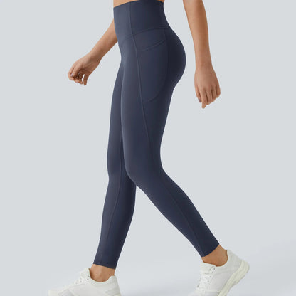 High-Waist Tummy Control Pocket Leggings