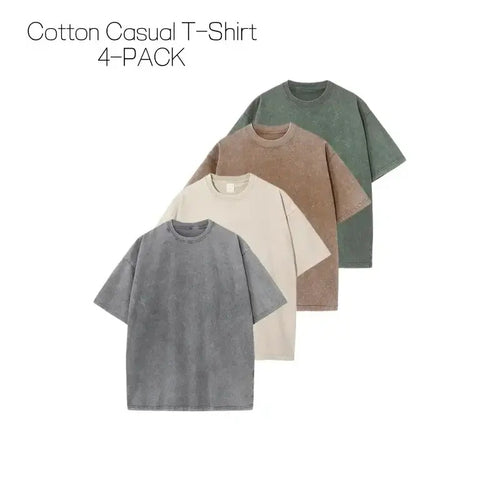 [BUY 1 GET 1 FREE] Distressed Oversized Cotton Tees