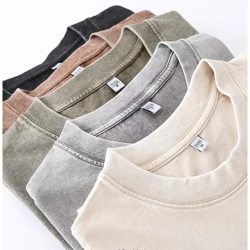 [BUY 1 GET 1 FREE] Distressed Oversized Cotton Tees