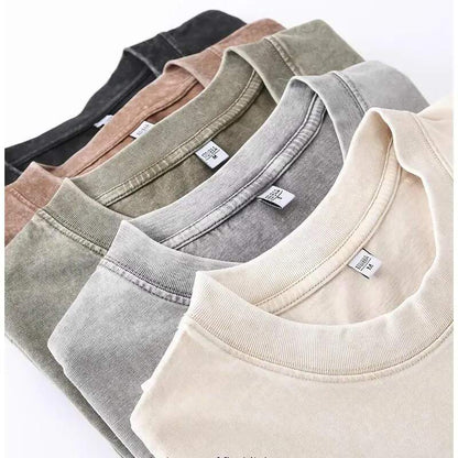 [BUY 1 GET 1 FREE] Distressed Oversized Cotton Tees