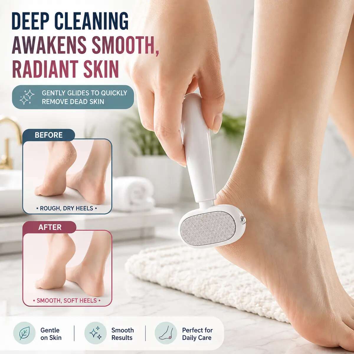 [BUY 1 GET 1 FREE] Dual-Sided Replaceable Blade Callus Remover