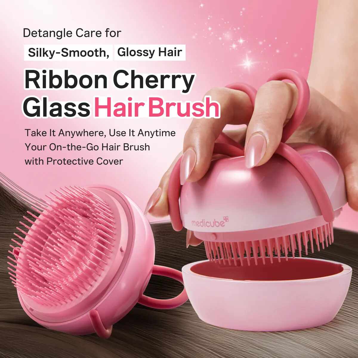 [BUY 1 GET 1 FREE] Breakage-Reducing Travel Detangling Brush