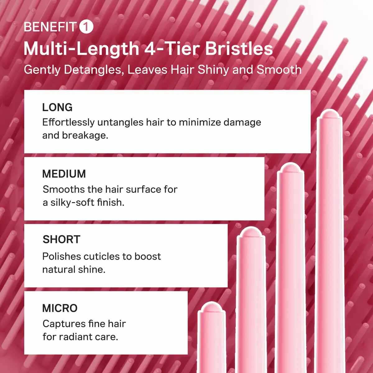 [BUY 1 GET 1 FREE] Breakage-Reducing Travel Detangling Brush