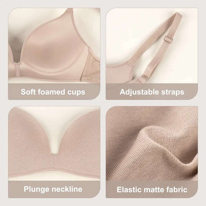 Lightly Lined Wireless Bras 3-Pack