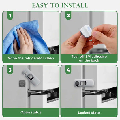 No-Tool Adhesive Safety Locks 5-Pack