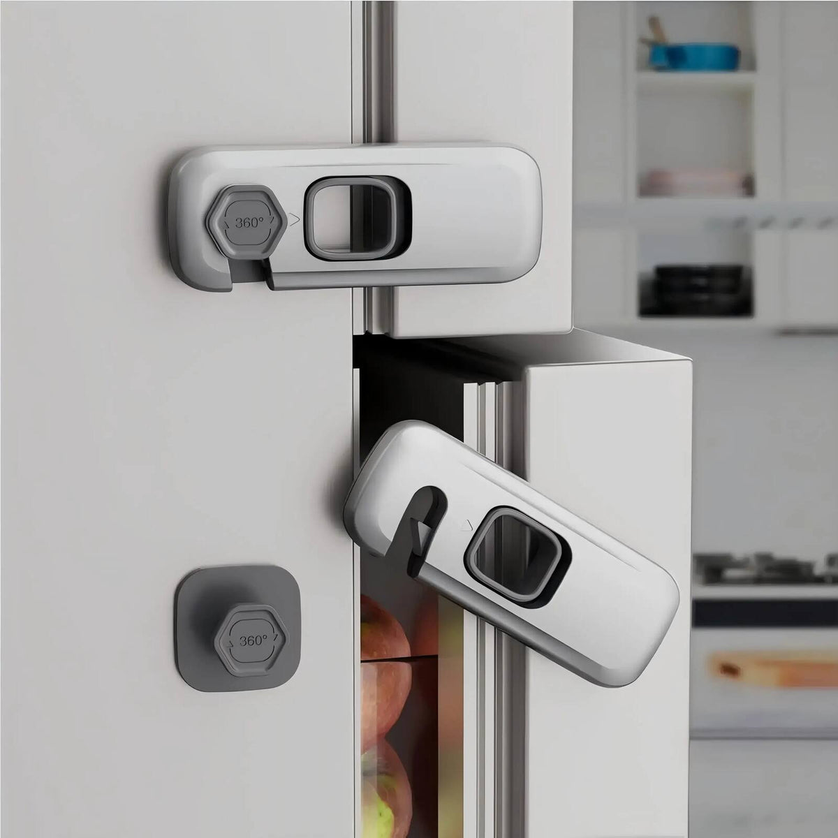 No-Tool Adhesive Safety Locks 5-Pack