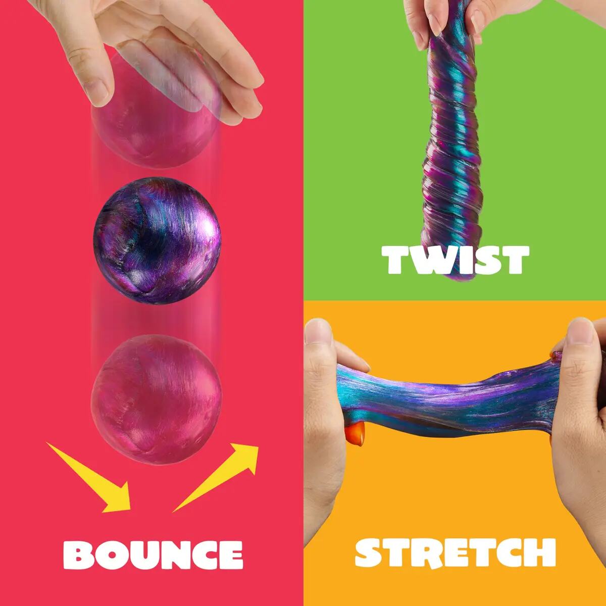 [BUY 1 GET 1 FREE] Galaxy Color-Changing Stress Relief Putty
