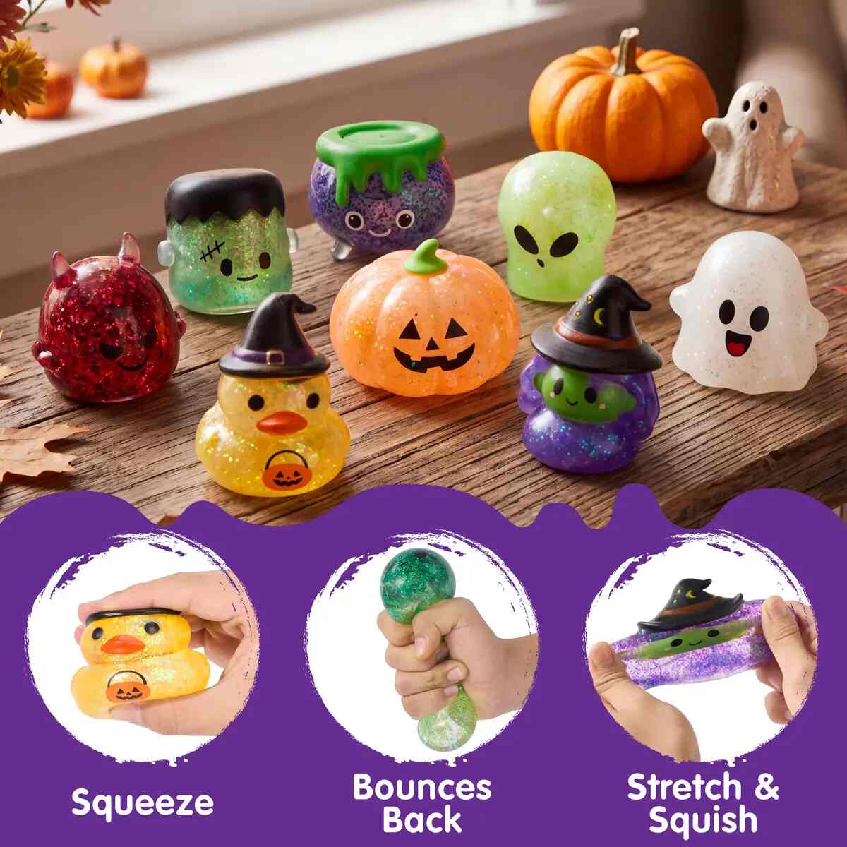 [BUY 2 GET 1 FREE] Halloween Slow-Rise Stress Relief Toys