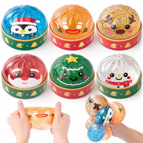 [BUY 1 GET 1 FREE] Christmas Dumpling Slow-Rise Stress Balls