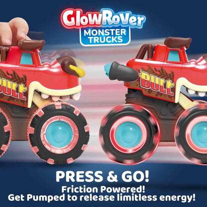 Motion-Activated Light-Up Monster Trucks 3-Pack