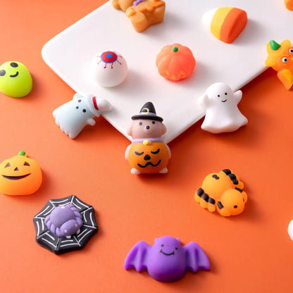 Halloween Mochi Squishy Toys Bulk Pack