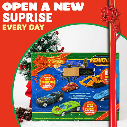 24-Day Christmas Diecast Car Advent Calendar