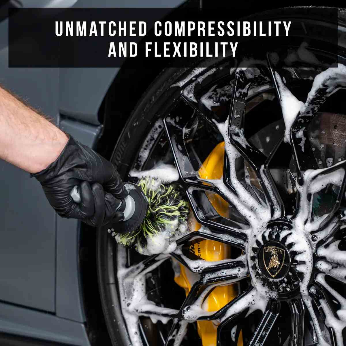 Wheel Barrel Deep Cleaning Brush
