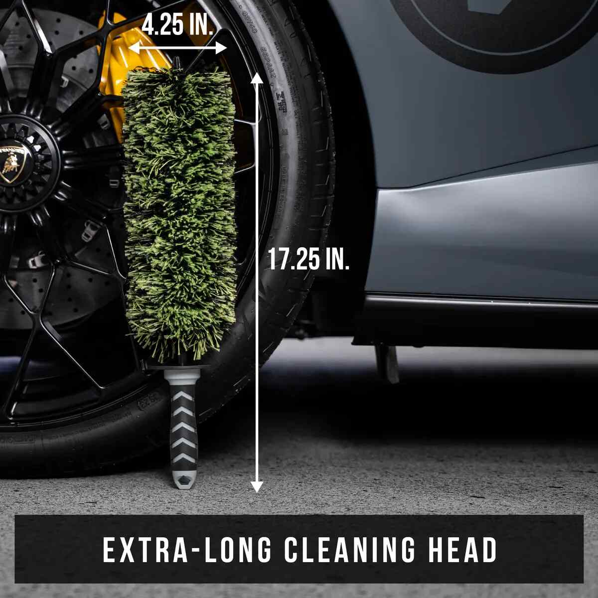 Wheel Barrel Deep Cleaning Brush