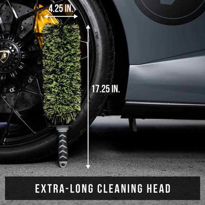 Wheel Barrel Deep Cleaning Brush