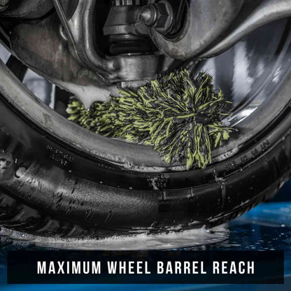 Wheel Barrel Deep Cleaning Brush