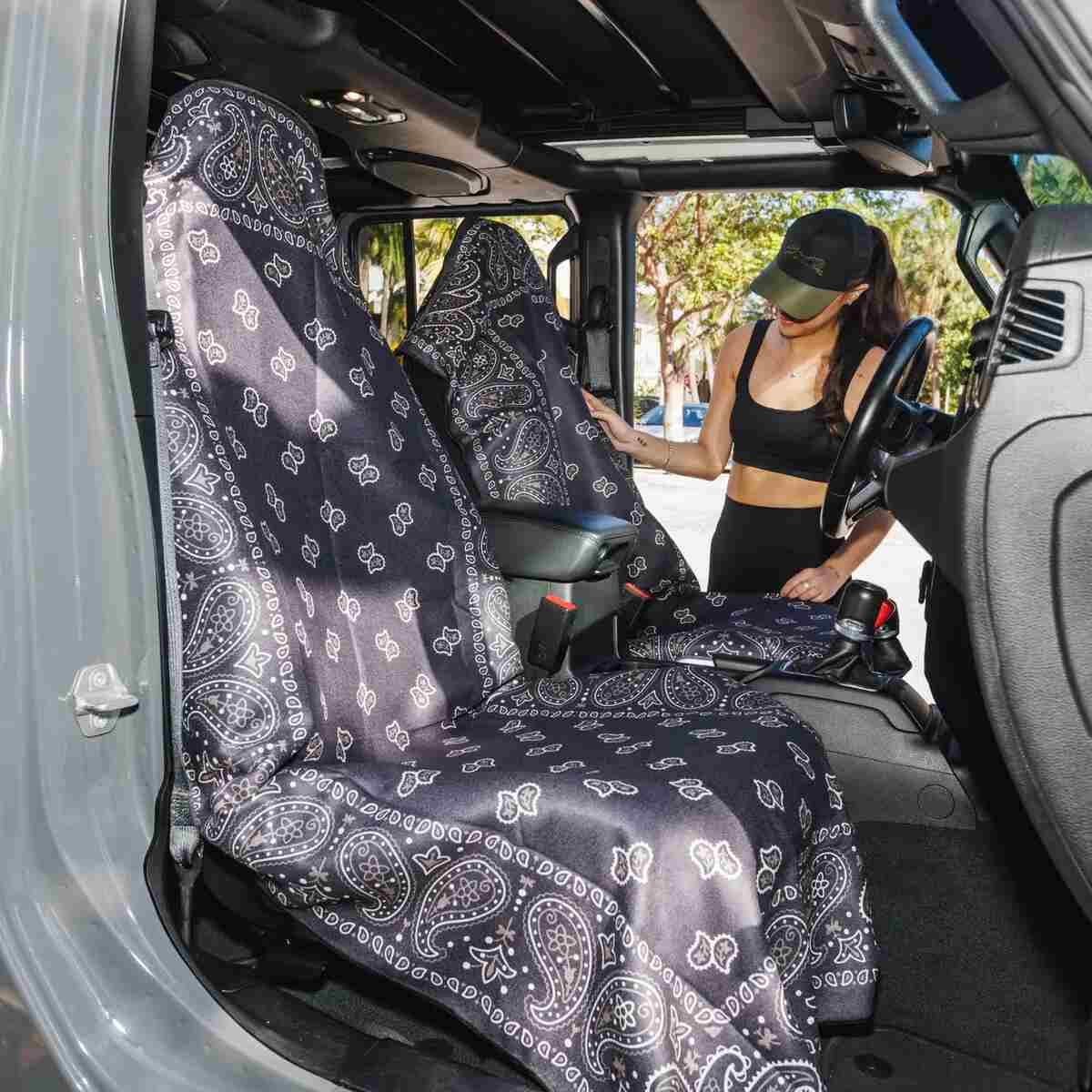 Water & Sand Resistant Car Seat Towel Cover