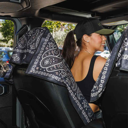 Water & Sand Resistant Car Seat Towel Cover