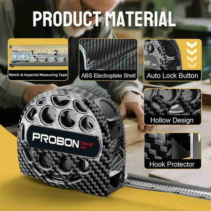Waterproof Shockproof Stainless Steel Tape Measure