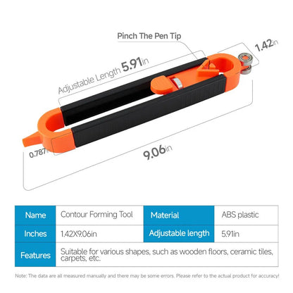 [BUY 1 GET 1 FREE] Locking Precision Contour Gauge