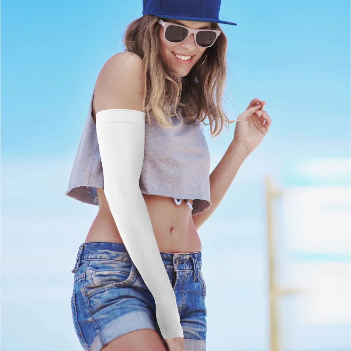 [BUY 1 GET 1 FREE] UPF50+ Quick-Dry Compression Arm Sleeves