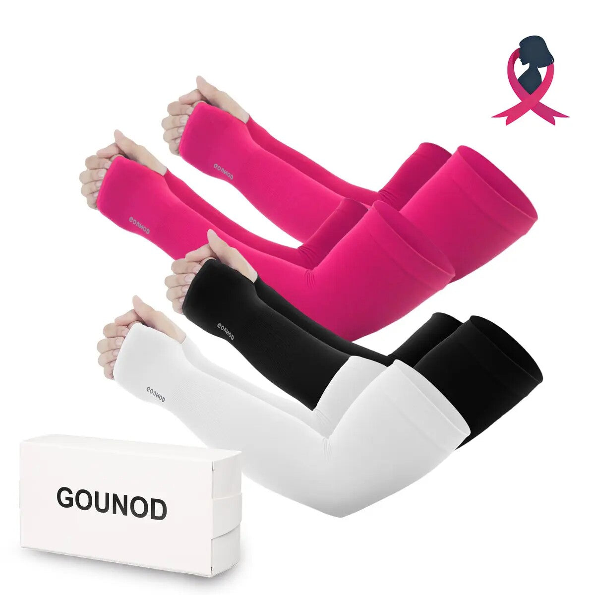 [BUY 1 GET 1 FREE] UPF50+ Quick-Dry Compression Arm Sleeves