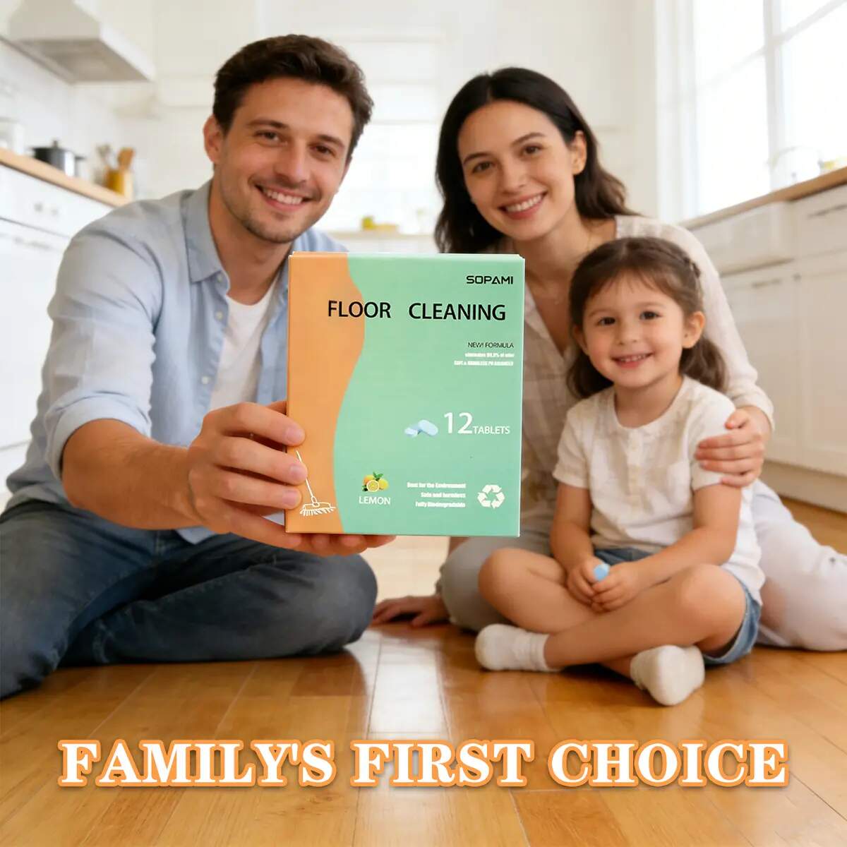 [BUY 1 GET 1 FREE] Lemon Mint Floor Cleaning Tablets
