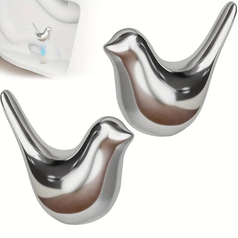 [BUY 1 GET 1 FREE] Bird-Shaped Rust-Resistant Toilet Bolt Covers