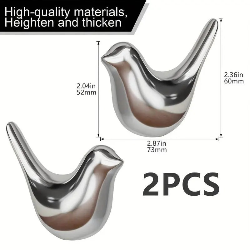[BUY 1 GET 1 FREE] Bird-Shaped Rust-Resistant Toilet Bolt Covers