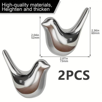 [BUY 1 GET 1 FREE] Bird-Shaped Rust-Resistant Toilet Bolt Covers