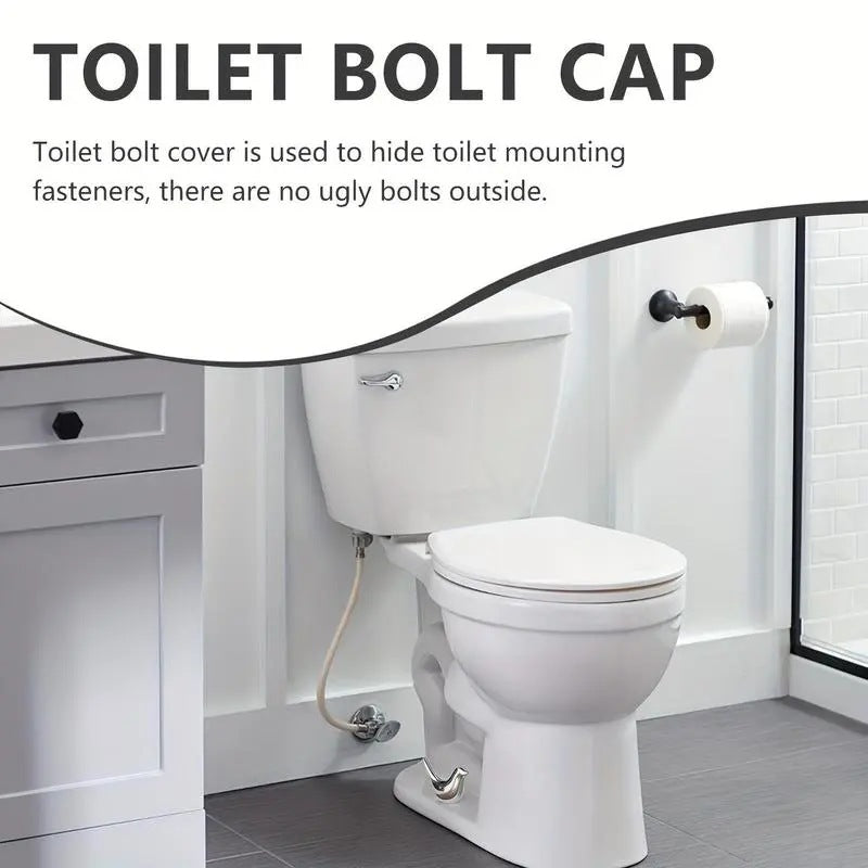 [BUY 1 GET 1 FREE] Bird-Shaped Rust-Resistant Toilet Bolt Covers