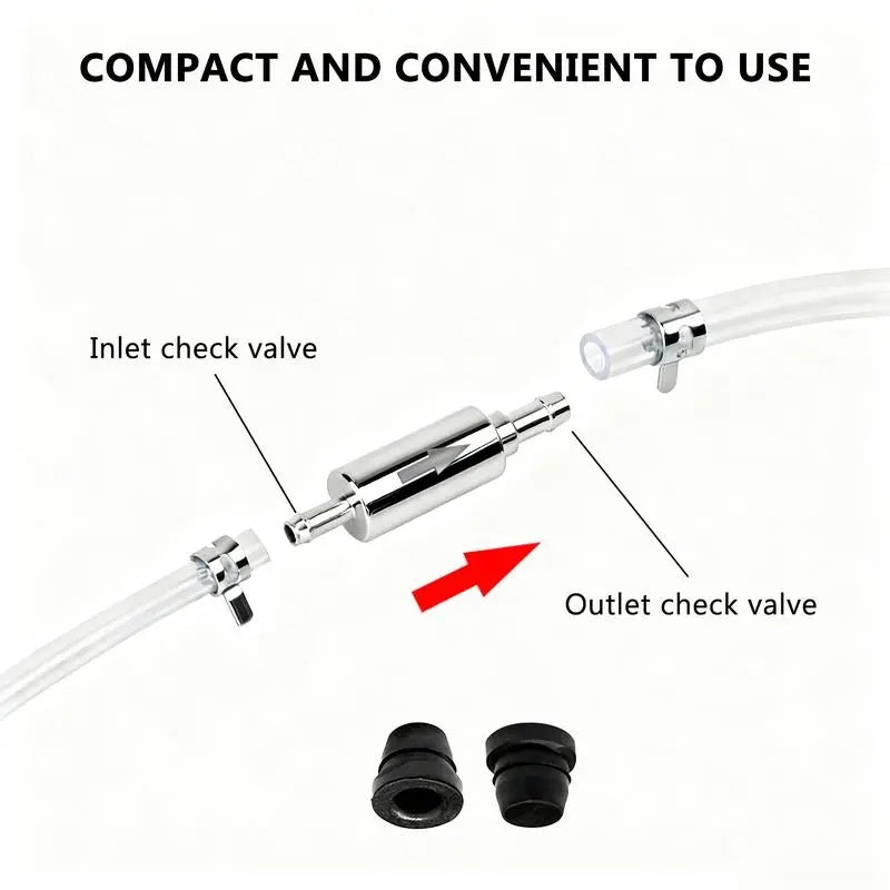 [BUY 1 GET 1 FREE] One-Way Valve Brake Bleeder Hose Kit