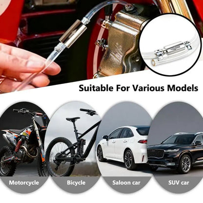 [BUY 1 GET 1 FREE] One-Way Valve Brake Bleeder Hose Kit