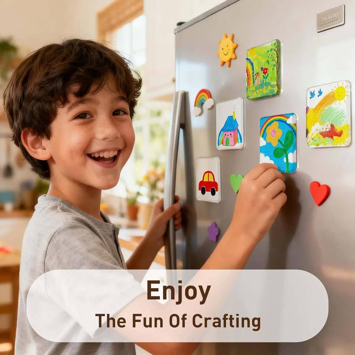 [BUY 1 GET 1 FREE] 2-Inch Acrylic Photo Magnet Frames
