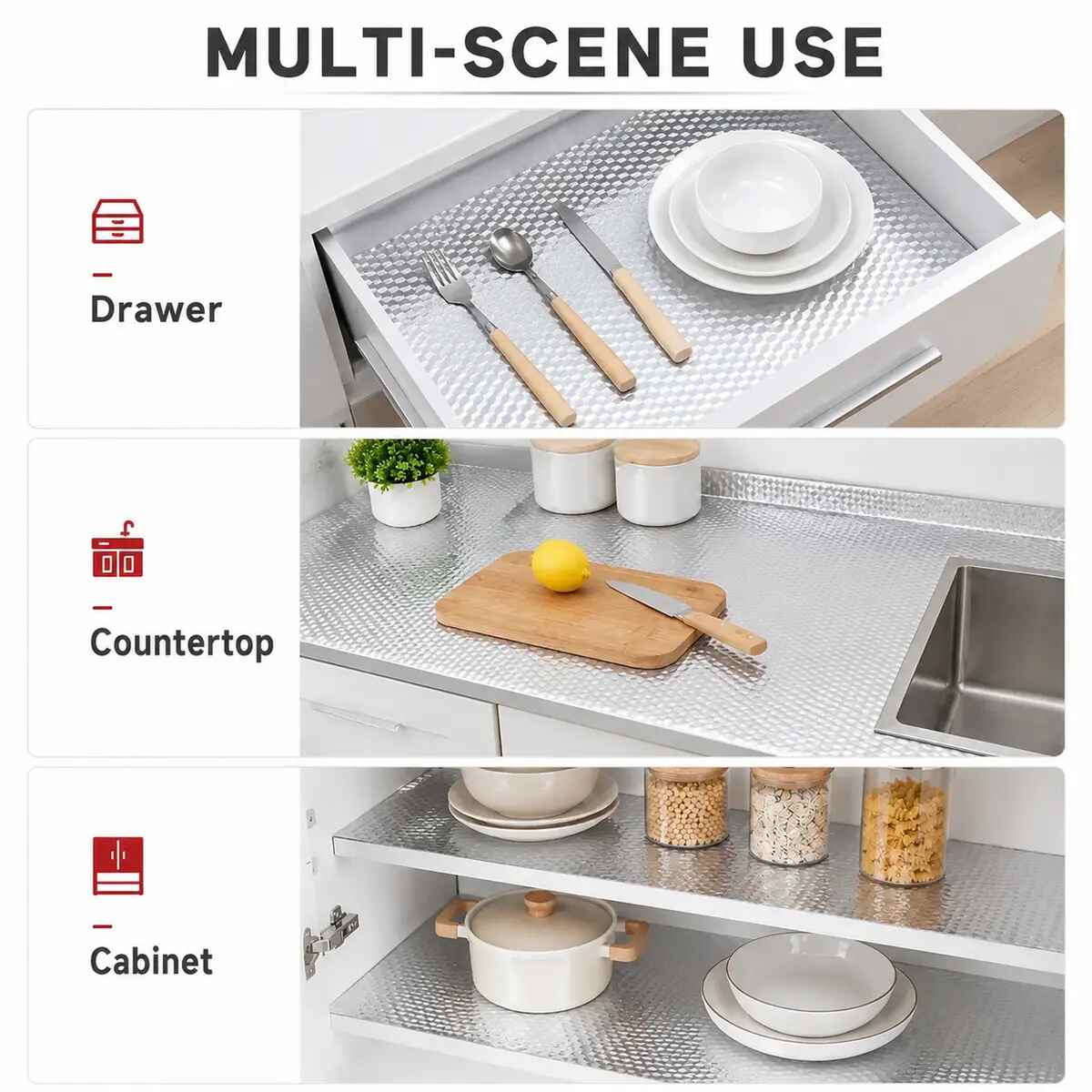 [BUY 1 GET 1 FREE] Oil-Proof Waterproof Aluminum Backsplash Wallpaper