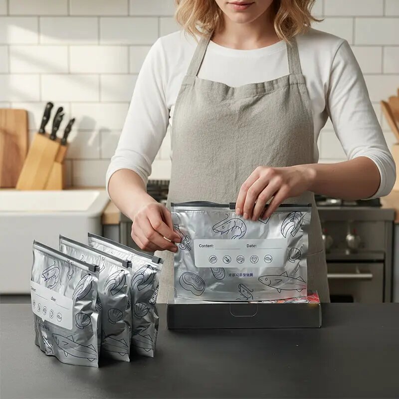 [BUY 2 GET 1 FREE] Thickened Stand-Up Foil Food Storage Bags