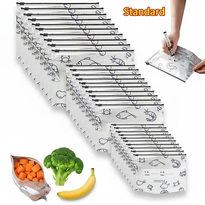 [BUY 2 GET 1 FREE] Thickened Stand-Up Foil Food Storage Bags