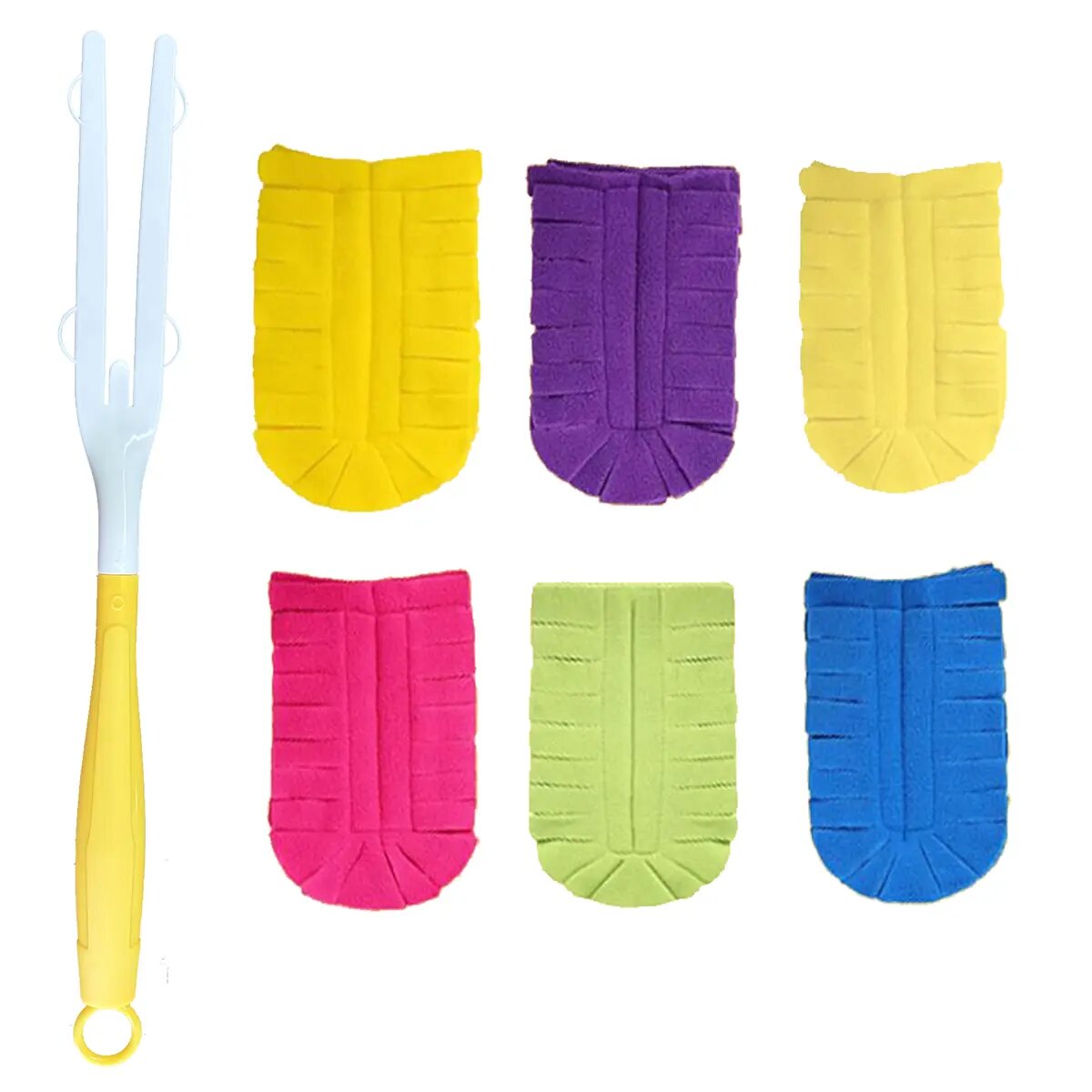 [BUY 1 GET 1 FREE] Washable Electrostatic Duster Refills 6-Pack