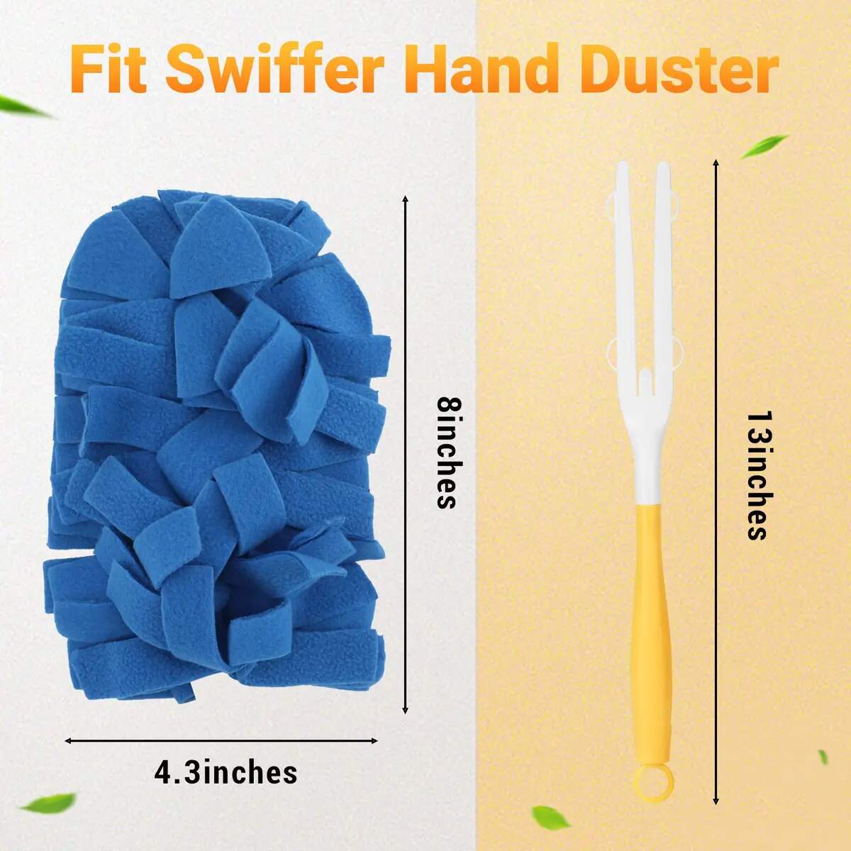[BUY 1 GET 1 FREE] Washable Electrostatic Duster Refills 6-Pack