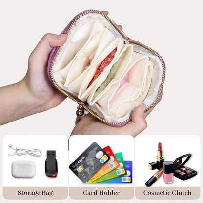 [BUY 1 GET 1 FREE] 5-Compartment Zipper Travel Jewelry Organizer