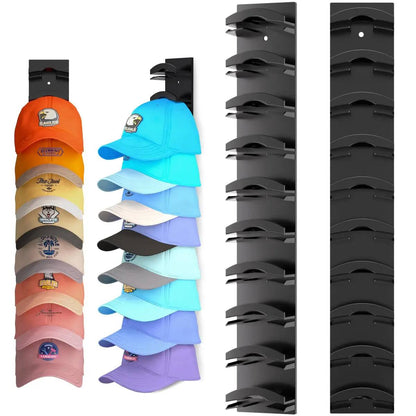 [BUY 1 GET 1 FREE] Adhesive Hat Rack for 18 Caps