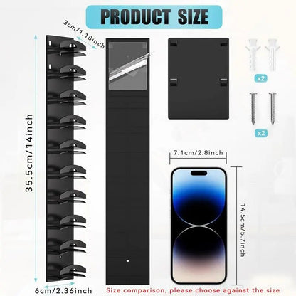 [BUY 1 GET 1 FREE] Adhesive Hat Rack for 18 Caps
